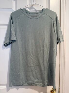 lululemon athletica Sage Green Short Sleeve Performance Tee
